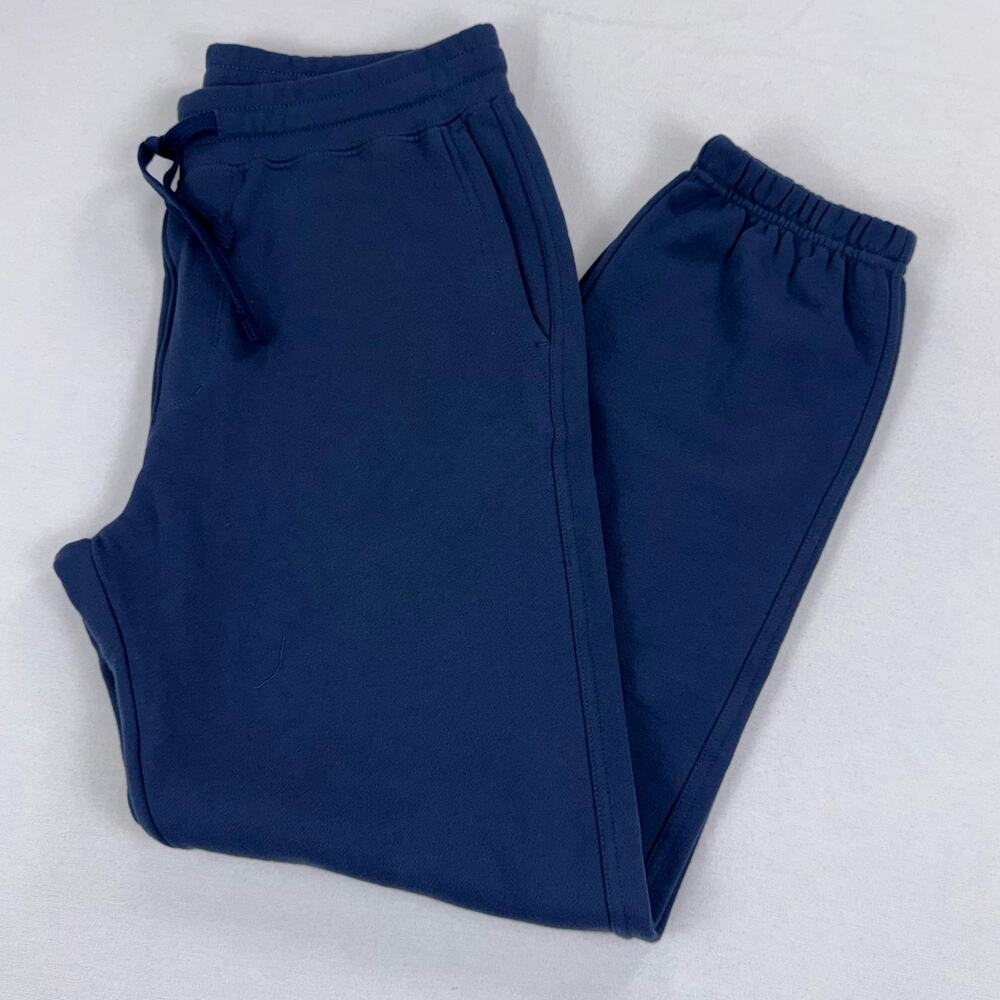 NWOT American Giant Sweatpant Men's Medium Blue Joggers 100% Cotton USA Made